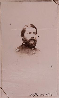 Lieutenant Benjamin B. Edmands Copy photograph of carte de visite