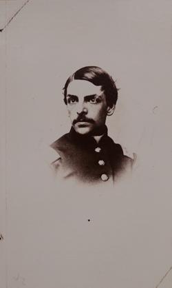 Lieutenant Fred H. Helster Copy photograph of carte de visite