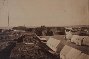 `Interior Fort Wagner, Morris Island` Photograph